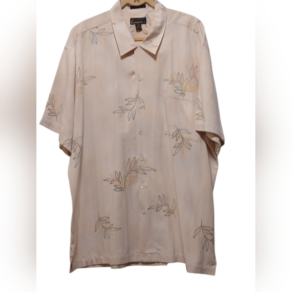 Luau - Limited Edition 60% Silk & 40% Cotton, Floral Design, Pocket, XL, - Picture 4 of 10